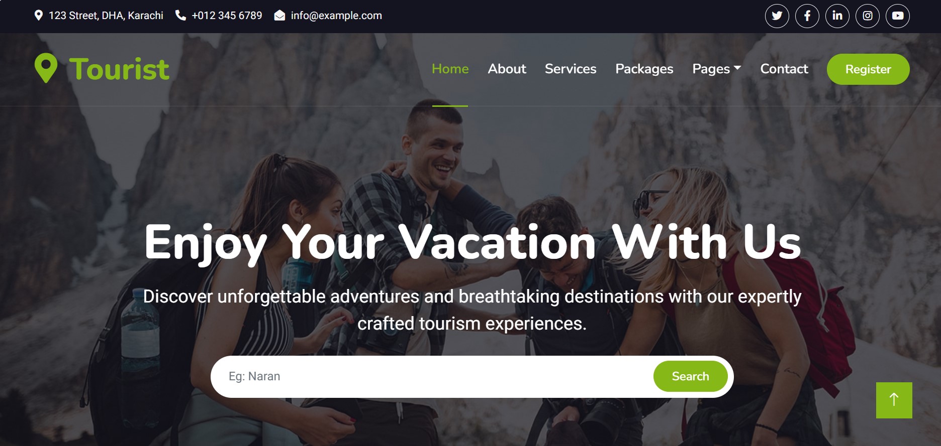 Travel Booking Site